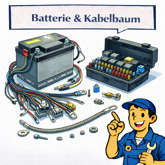 VW T3 Batterie & Kabelbaum | Elektrik Ersatzteile
