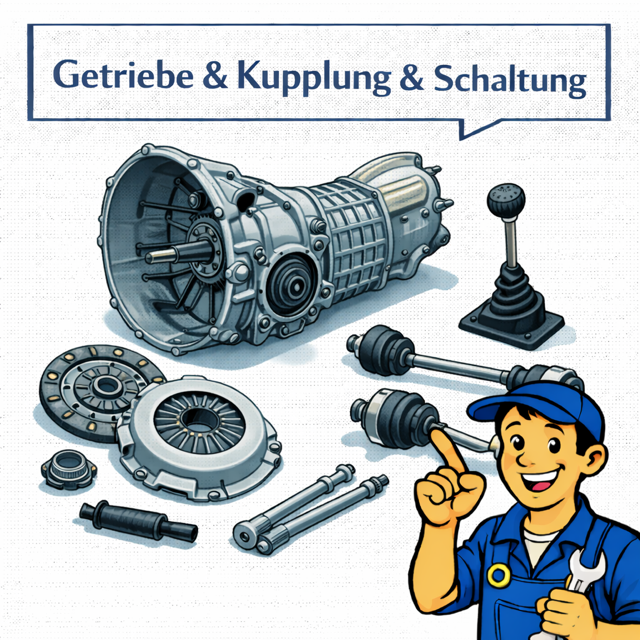 Getriebe Ersatzteile vw Käfer Schaltung Kupplung