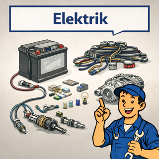 VW Golf 1 Elektrik Ersatzteile | Kabelbäume, Relais & Sensoren