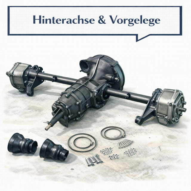 Hinterachse & Vorgelege VW Bus T1 | Pendelachse Ersatzteile