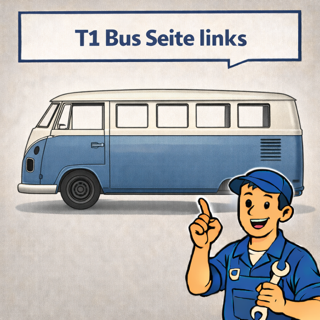 VW Bus T1 Seitenbleche links kaufen | Tür & Radlauf Fahrerseite