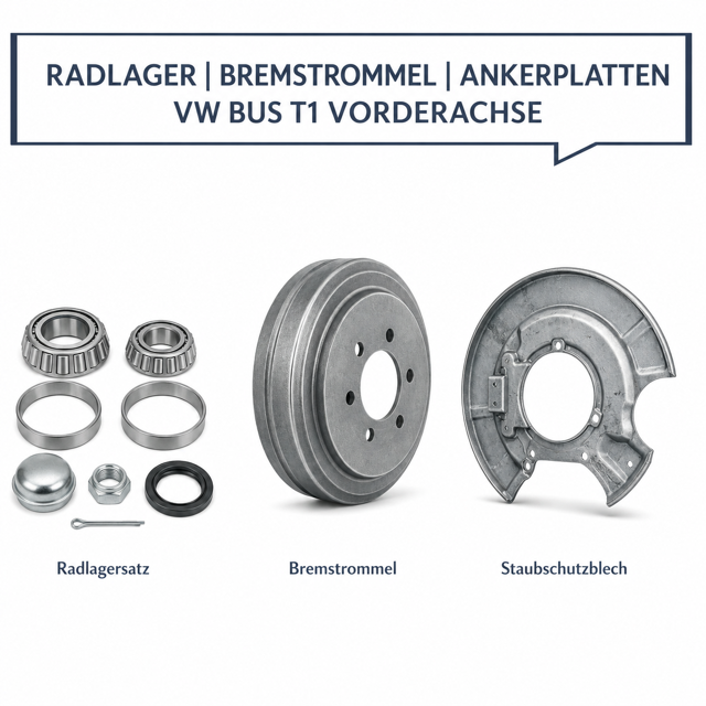 Brake Drum VW Bus T1