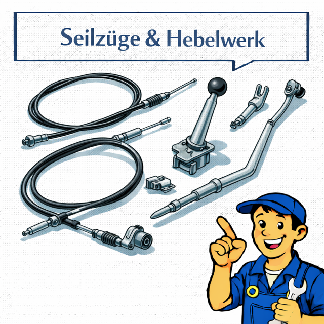 VW Käfer Seilzüge & Hebelwerk