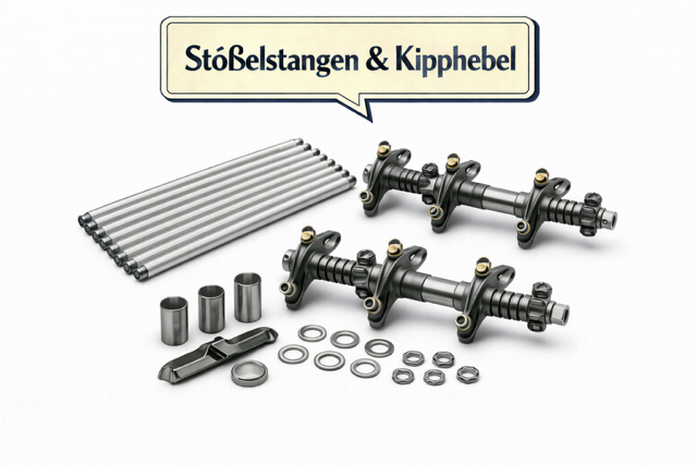 VW Stößelstangen & Kipphebelwellen Typ 1 & Typ 4