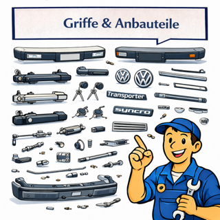 VW Bus T3 Griffe, Spiegel & Anbauteile Außen | Shop