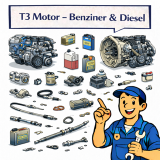 Diesel & WBX Benziner T3 Bus Motorteile