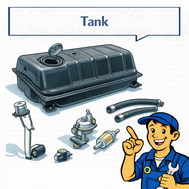 VW Beetle Fuel Tank & Fuel Supply Parts