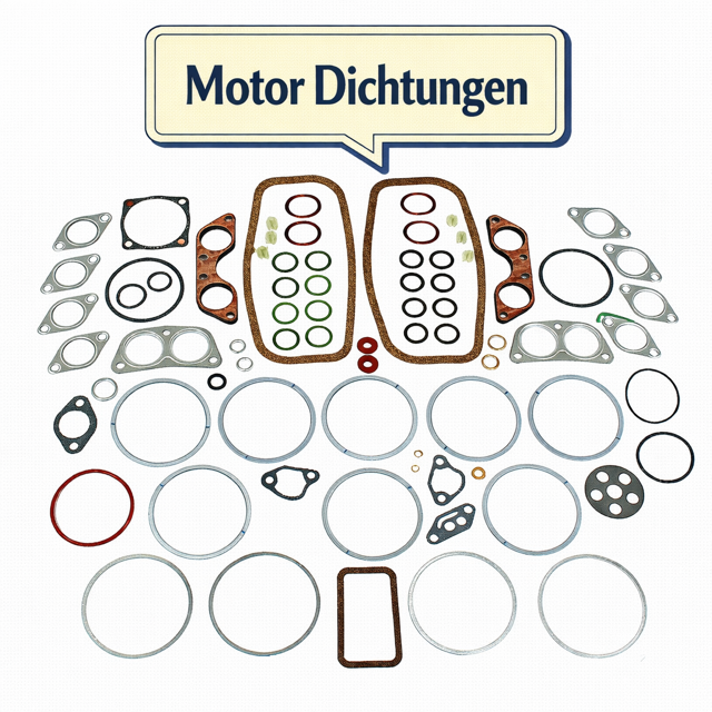 Motordichtsätze VW Bus T1 Typ 1 Motor Dichtung