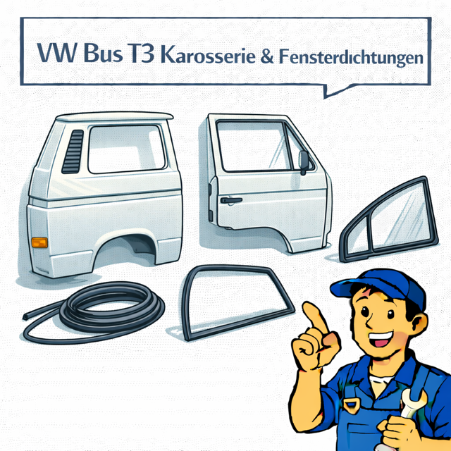 T3 Dichtungen & Gummiprofile | Karosserie & Fenster