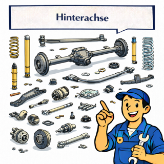 VW Bus T3 Hinterachse, Antriebswellen & Lager | Ersatzteile