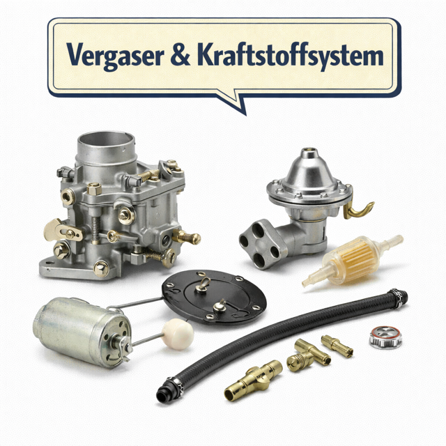 Carburetors & Fuel System VW Beetle Type 1