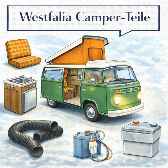 VW Bus T2 Westfalia Camper Parts