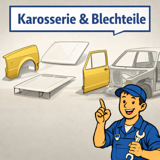 VW Golf 1 Karosseriebleche & Ersatzteile | Kotflügel, Schweller