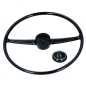 Preview: Steering wheel (Black) VW Bus T1 Samba  Brasil Bus