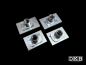 Preview: Bumper Guard Mounting Tabs - Split Beetle 1949-52