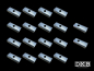 Preview: Chassis Bolt Washer Complete Set - Beetle, Split