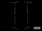 Preview: Complete Bumper Bracket Set - Split Beetle 1949-52