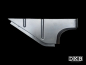 Preview: Innere Spritzwand Reparaturblech unten, VW Kaefer, bis 1967, rechts, 111805453RR DKB