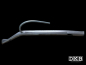 Preview: Heater Channel Tube - Split Beetle 1946-53, Right
