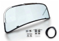 Preview: Safarifenster vorne Ausstellfenster Scheibe VW Käfer 8.57-7Typ1 1957-1964 Beetle chrom Front Pop-out Safari Window Frame Kit