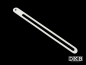 Preview: Safari Schiebe-Scharnier, Edelstahl, 240mm, lange Ausfuehrung, 211847491L DKB