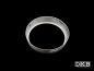 Preview: Ruecklicht-Gehaeuse Reparatur-Flansch, VW Brezel Kaefer 1950-52, 111945111R DKB