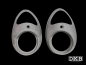 Preview: Taillight Housings, Heart Style - Zwitter & Oval Beetle