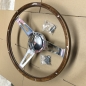 Preview: Lenkrad Wolfsburg AAC 17'' für VW Bus T2a T2 74-79 aircooledaccessories Lenkrad