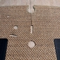 Preview: sisal front floor matVW Bus T2 T2 8.72-7.79 Matte Fußraum Amber Malay Sand Trim T2 Bus Madmatz Teppich