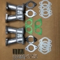 Preview: Manifold for Porsche 356 inlet kit with gaskets + nuts, bolts Weber IDF 40