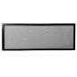 Preview: Seitenfenster Camper Fenster Lamellenfenster schwarz VW Bus T3 91984-07.192 105 x 43 cm Knopf rechts
