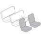 Preview: bucket seat covers bus 68-73 greybucket seat covers bus 68-73 grey