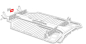 Preview: VW Typ3 1500 1600 Karmann Ghia Typ34 65-73 Dichtung Rahmentunnel 311705257A