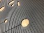Preview: Front rubber floor mat (black) code:0538-56 OEM:211 863 711E model:      Bus 59-07/67