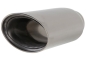 Preview: Tail pipe, stainless steel, polished Porsche 924 2.0-2.5,2.0-3.0 Porsche ref no. 92.490CHR