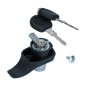 Preview: rear hatch look Tailgate lock - Black Bus 08/71-07/79