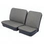Preview: seat covers vw bus t1 mesh grey grey