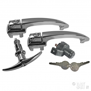 Griff-Set-VW-Kaefer-111905803D+113837205Cx2+113827561