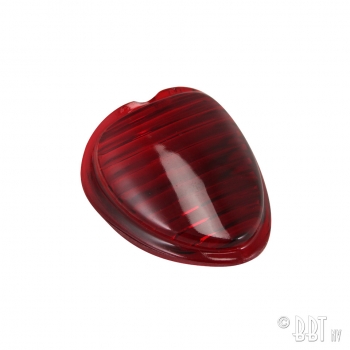 Oberes Glas für Herzchen-Rückleuchte VW Käfer Brezel Rücklicht 10.52-07.55 111945121B