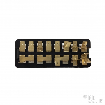 Fuse box for 8 fuses VW Bus T1 ref no. 211937037
