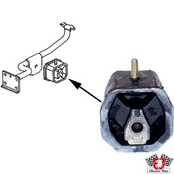 Rubber-mount-engine-support-front-left/right-VW-Bus-T3-251199201F