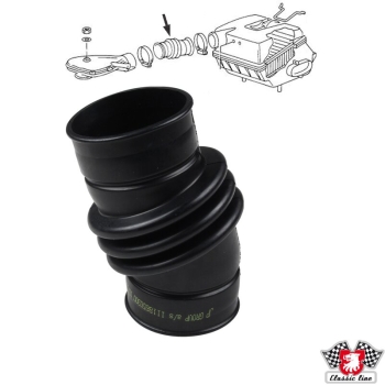 Air-hose-intake-manifold-to-air-filter-housing-VW-Bus-T51-025129627A