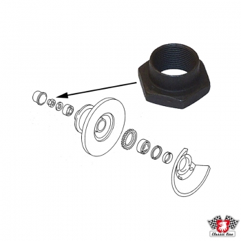 Self-locking-nut-for-wheel-hub-VW-Bus-T3-251407671