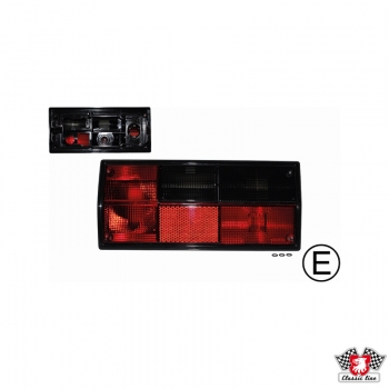 Tail-light-lens-red/smoked-for-Hella-socket-with-E-mark-right-VW-Bus-T3-251945112B