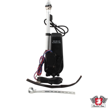 Antenne-automatisch-12V-Chrom-nur-für-rechte-Seite-Porsche 924-91164530105