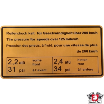 Aufkleber-Reifendruck-200-km/h-Porsche 911-90100650700