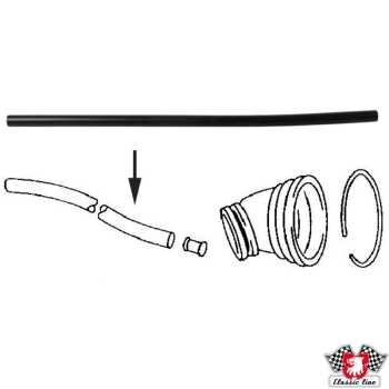 Fuel-tank-overflow-hose-for-filler-neck-Ø-20-mm-L-=-600-mm-Porsche 911-96420115300