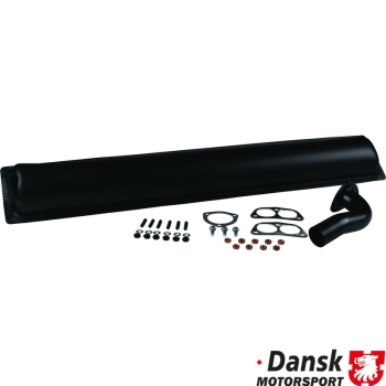 Sportschalldämpfer-hinten-komplett-mit-Ø45-mm-Endrohr-und-Montiersatz-Porsche 914-91.403EXP