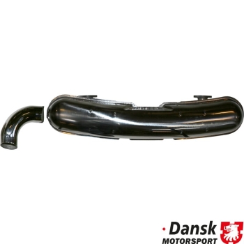 Schalldämpfer-Sport-84-mm-loser-Endrohr-poliert-Porsche 911-92.512SL