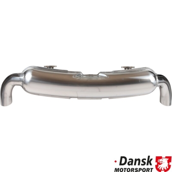 Schalldämpfer-Sport-84-mm-Endrohre-Wärmetauscher-Umbau-Porsche 911-92.512SD